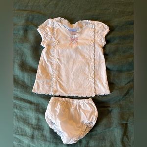 Bella Bliss top and bloomer set
